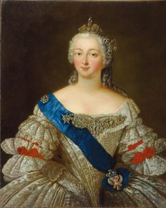 Retrato da imperatriz Elisabeth Petrovna 1709-1762, 1740