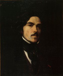 Retrato de Eugène Delacroix 1798-1863, c. 1840. de Unbekannt