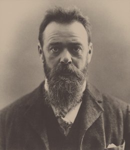 Retrato de Ferdinand Hodler 1853-1918. de Unbekannt