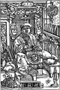 Retrato de Francysk Skaryna 1486-1541, 1517 de Unbekannt