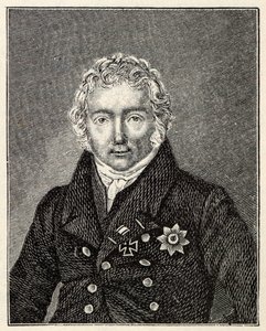 Retrato de Friedrich von Motz 1775-1830. de Unbekannt