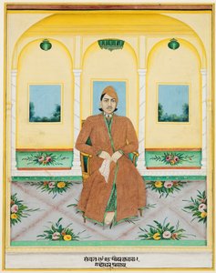 Ganadhar Prasad do retrato, 1881. de Unbekannt