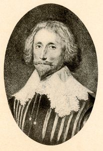 Retrato de George Sandys, com gibão cortado e gola Vandyke, c1610-1630, 1937. de Unbekannt