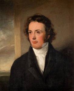 Retrato de James Tibbetts Willmore 1800-63, 1830. de Unbekannt