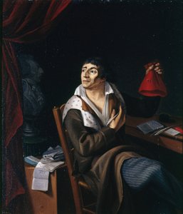 Retrato de Jean-Paul Marat 1743-1793, c. 1793. de Unbekannt