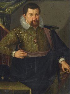Retrato de John George I 1585-1656, Eleitor da Saxônia, 1611 de Unbekannt
