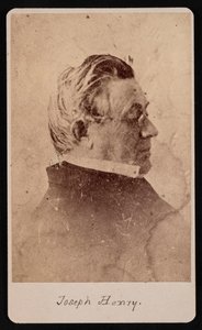 Retrato de Joseph Henry 1797-1878, 4 de dezembro de 1862. de Unbekannt