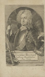 Retrato de Jozef Wandalin Mniszech 1670-1747, antes de 1734. de Unbekannt