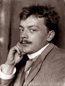 Retrato de Koloman Moser, 1890. de Unbekannt