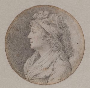 Retrato de Marie Louise de Savoy 1749-1792, Princesa de Lamballe. de Unbekannt
