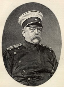 Retrato de Otto von Bismarck 1815-1898. de Unbekannt
