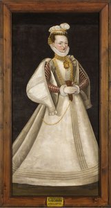 Retrato de Perchta de Rosenberg 1425-1476. de Unbekannt