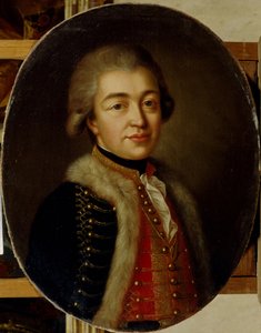 Retrato do príncipe Stepan Borisovich Kurakin 1754-1805, segunda metade do século XVIII. de Unbekannt