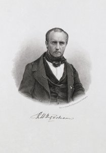Retrato do príncipe Vladimir Fyodorovich Odoyevsky 1803-1869, c. 1874 de Unbekannt