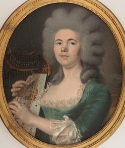 Retrato de Rosalie Dugazon 1755-1821, 1787. de Unbekannt