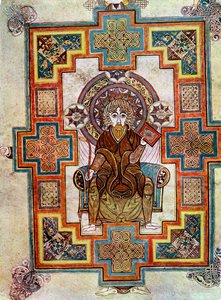 Retrato de São João, 800 dC, século XX de Unbekannt