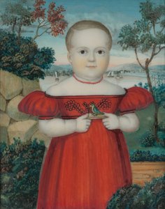 Retrato de um menino, década de 1840.