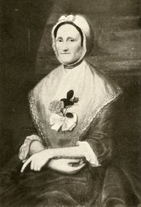 Retrato de uma senhora holandesa da colônia de Nova York, c1765, 1937. de Unbekannt