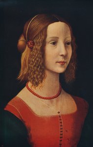 Retrato de uma menina, c1490, c1915 de Unbekannt