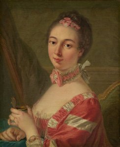 Retrato de uma Senhora, século XVIII. de Unbekannt