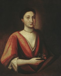 Retrato de uma senhora Possivelmente Hannah Stillman, 1720-30.