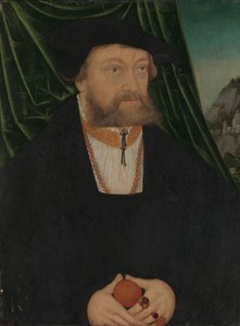 Retrato de um homem, 1537. de Unbekannt