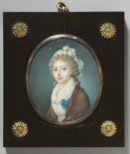 Retrato de uma nobre, c. 1795 de Unbekannt