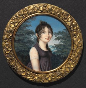 Retrato de uma mulher, c. 1805 de Unbekannt