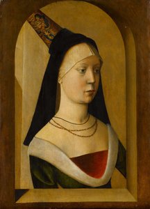 Retrato de uma mulher, ca. 1470-80.