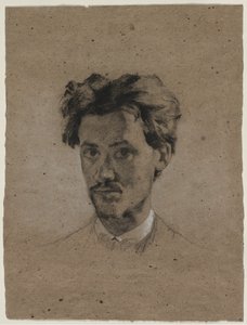 Retrato de um jovem, c. 1865-1875. de Unbekannt