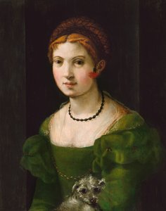 Retrato de uma jovem, 15301540. de Unbekannt