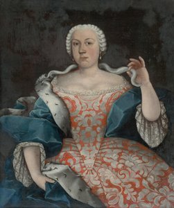 Retrato de um jovem Zemianka de Unbekannt