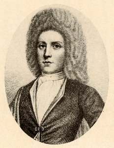 Retrato de um menino na peruca, colônia de Massachusetts, c1680s, 1937. de Unbekannt