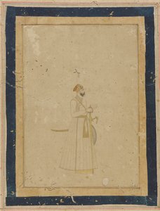 Retrato de um oficial, início do século XVIII. de Unbekannt