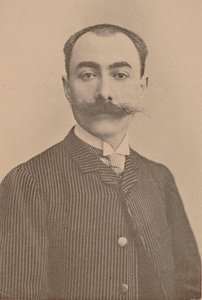 Retrato do pianista e compositor André Messager 1853-1929. de Unbekannt