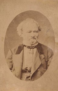 Retrato do pianista e compositor Ferenc Erkel 1810-1893, c. 1875 de Unbekannt