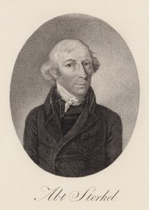 Retrato do pianista e compositor Franz Xaver Sterkel 1750-1817, 1816. de Unbekannt