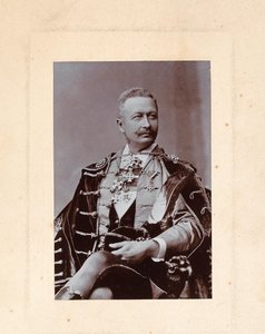 Retrato do pianista e compositor Géza Zichy 1849-1924, década de 1900. de Unbekannt