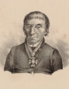Retrato do pianista e compositor Maximilian Stadler 1748-1833, 1830. de Unbekannt