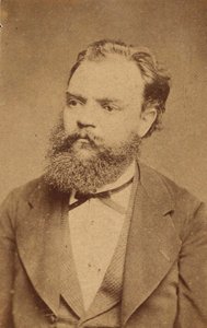 Retrato do compositor Antonin Dvorak 1841-1904 , c. 1880. de Unbekannt