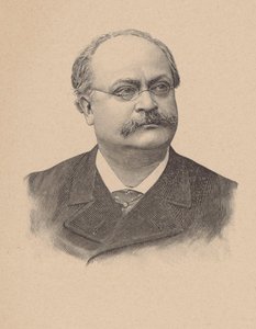 Retrato do compositor Charles Lecocq 1832-1918. de Unbekannt