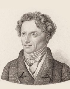 Retrato do Compositor Francesco Morlacchi 1784-1841. de Unbekannt