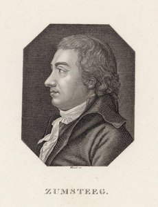Retrato do compositor Johann Rudolf Zumsteeg 1760-1802, c. 1800. de Unbekannt