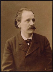 Retrato do compositor Jules Massenet 1842-1912, década de 1890. de Unbekannt