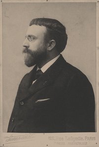 Retrato do Compositor Paul Vidal 1863-1931. de Unbekannt