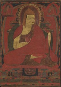 Retrato do monge indiano Atisha, início do século XII. de Unbekannt