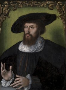Retrato do Rei Cristiano II da Dinamarca 1481-1559, 1514-1516. de Unbekannt