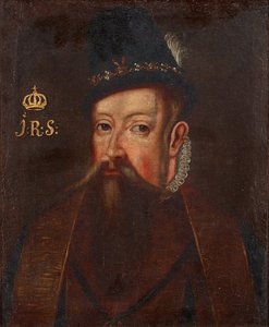 Retrato do rei João III da Suécia 1537-1592, um 1700 de Unbekannt