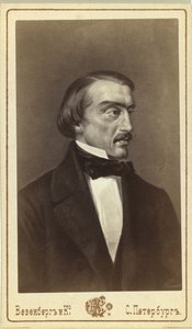 Retrato do crítico literário e filósofo Vissarion G. Belinsky 1811-1848 de Unbekannt
