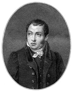 Retrato do autor Faddei Bulgarin 1789-1859, 1828 de Unbekannt
